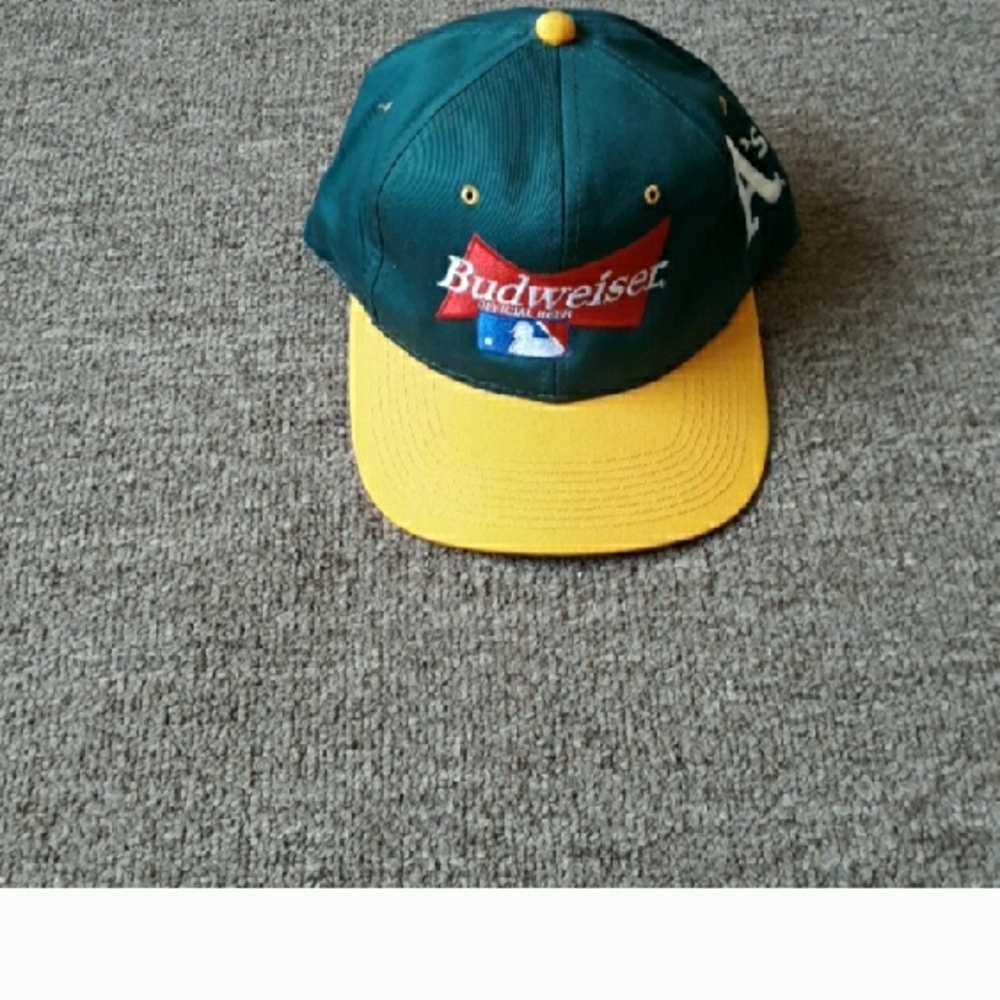 Budweiser A's  Baseball Cap